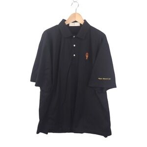Fairway & Greene Naples National Golf Club Polo Men's XL Black Mercerized Cotton